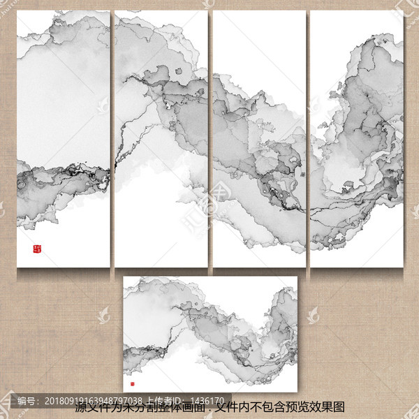 禪韻寫意裝飾畫