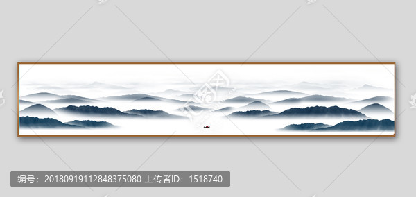 巨幅山水畫