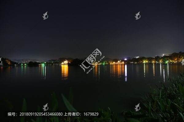 惠州西湖夜景全景3