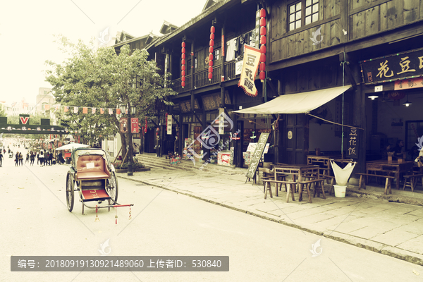 重庆老建筑复古照片