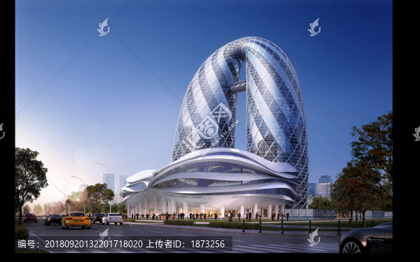 沿街透視