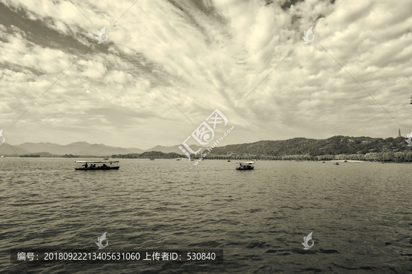 杭州老西湖复古照