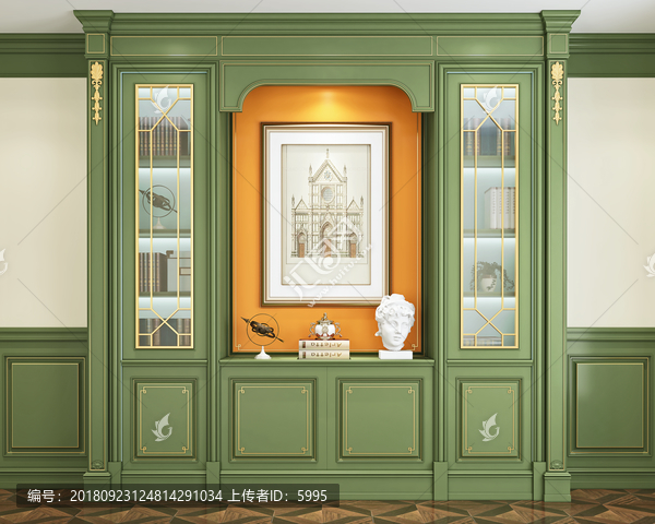 套色酒柜