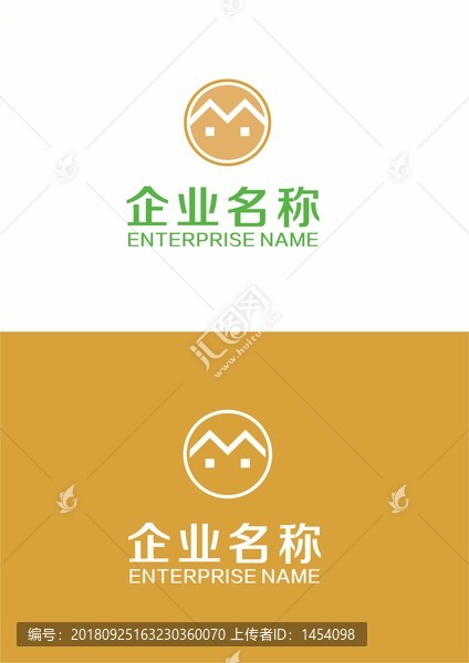M裝飾公司家居logo