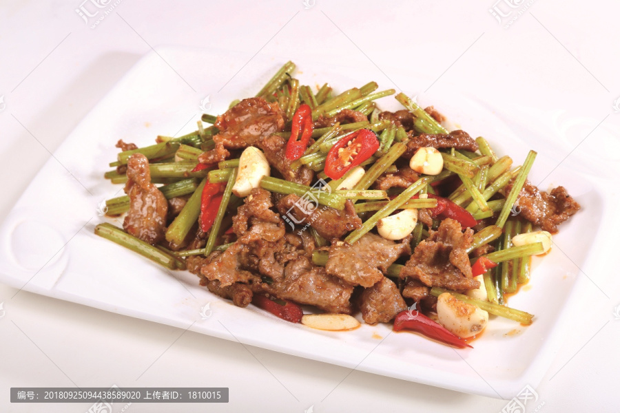 土芹菜炒羊肉