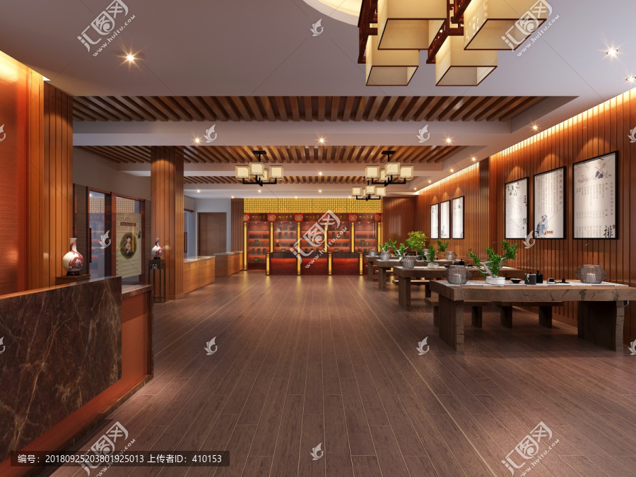 工裝展廳效果圖