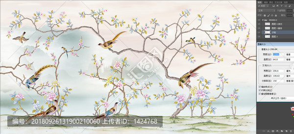 工筆花鳥3