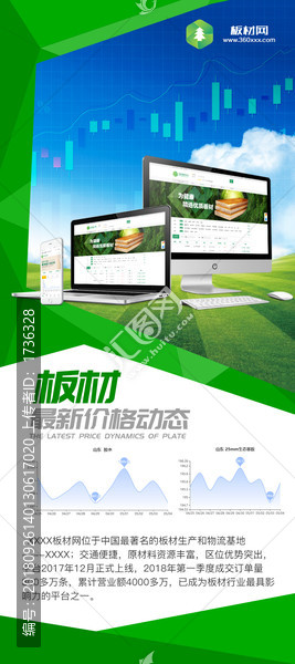 新能源綠色無污染板材易拉寶