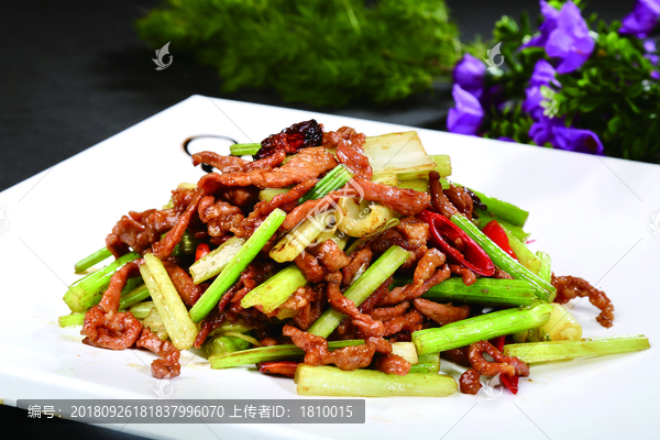 肉絲炒芹菜