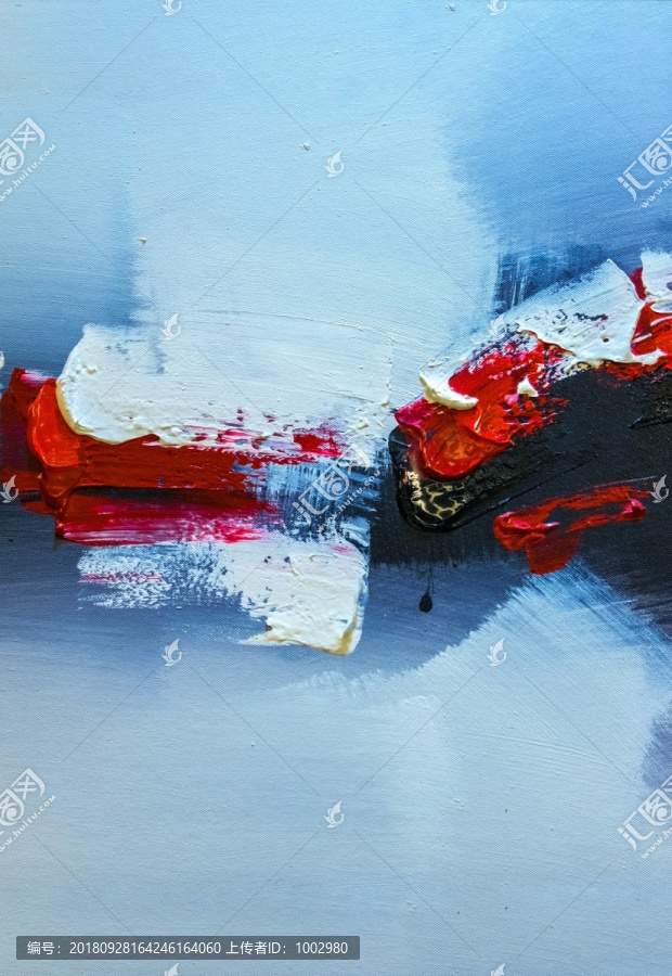 抽象畫油畫肌理