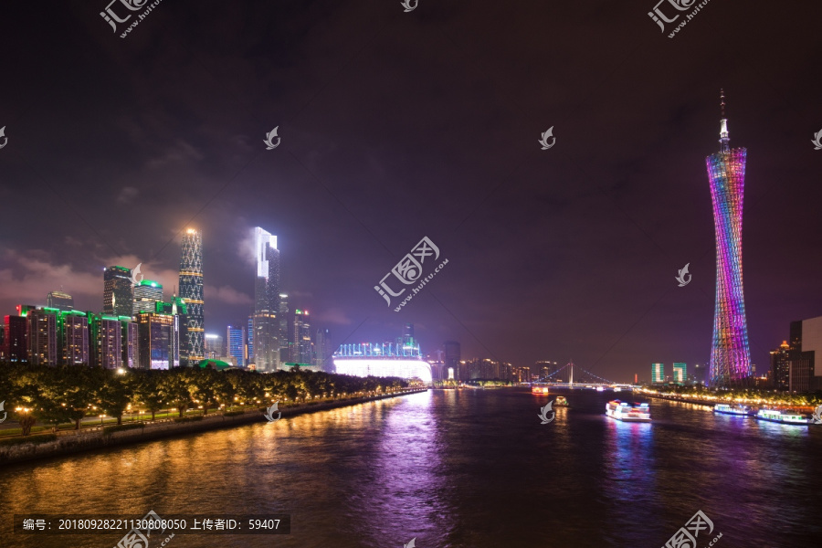 广州珠江夜景