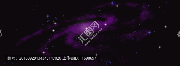 星空夢幻背景