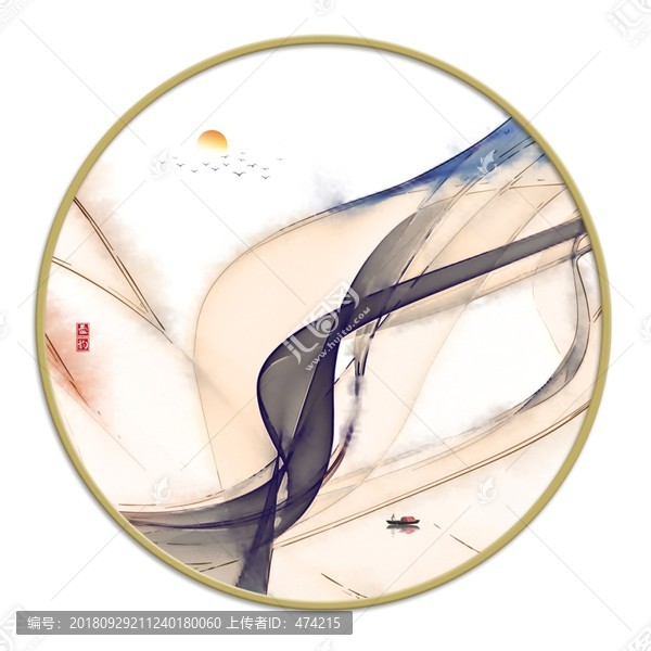 禪意新中式裝飾畫