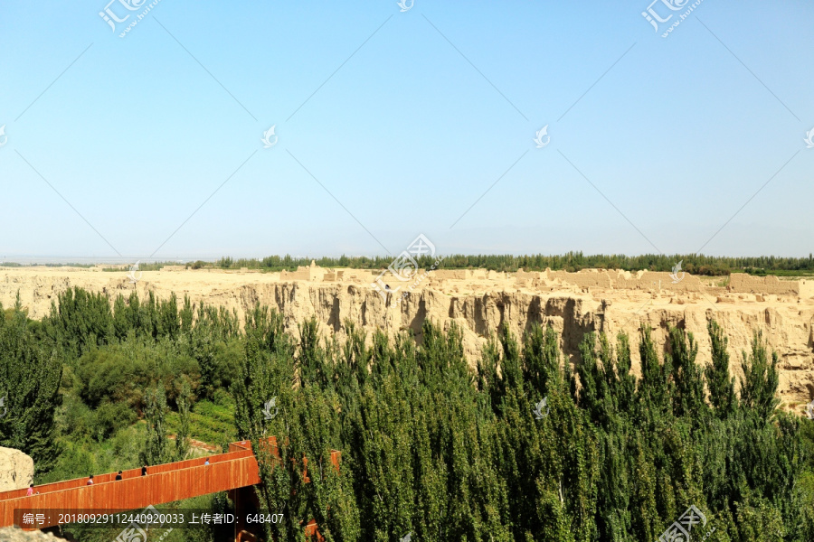 新疆交河古城车师国遗迹