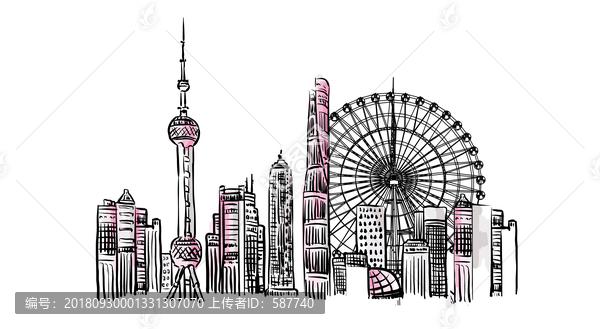 都市手繪