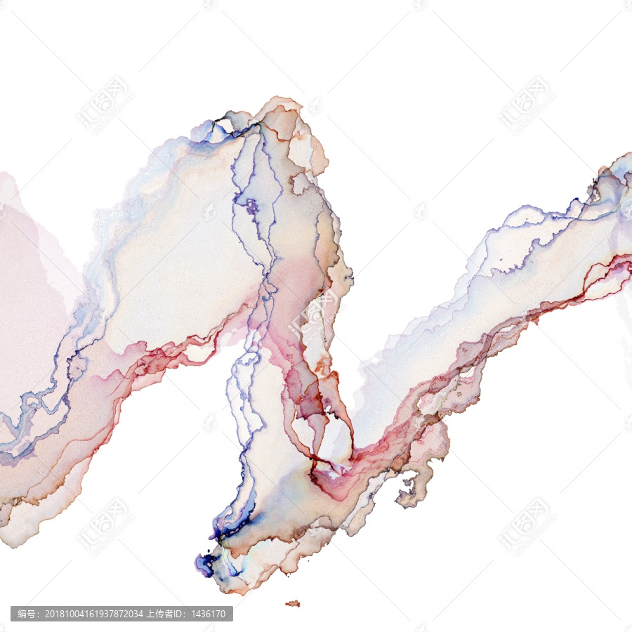 抽象水墨山水
