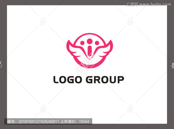 翅膀LOGO设计