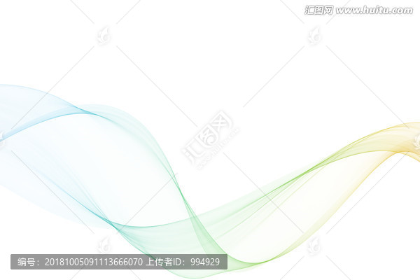 彩帶水墨煙霧發(fā)光線條背景素材