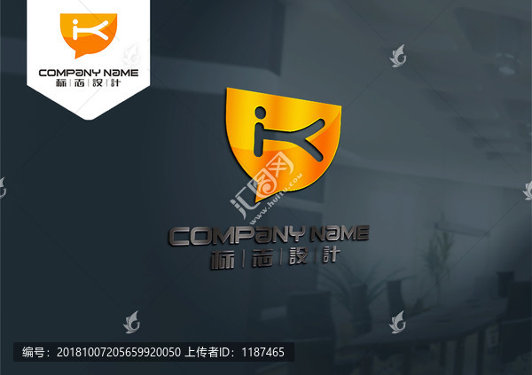 K原創(chuàng)LOGO設(shè)計