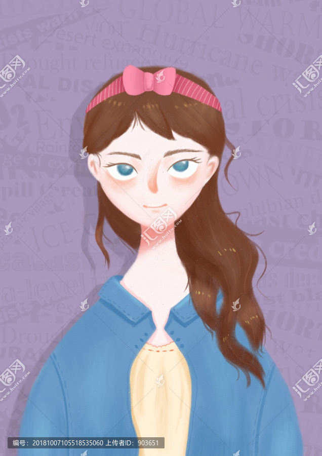手繪女孩（tif分層）