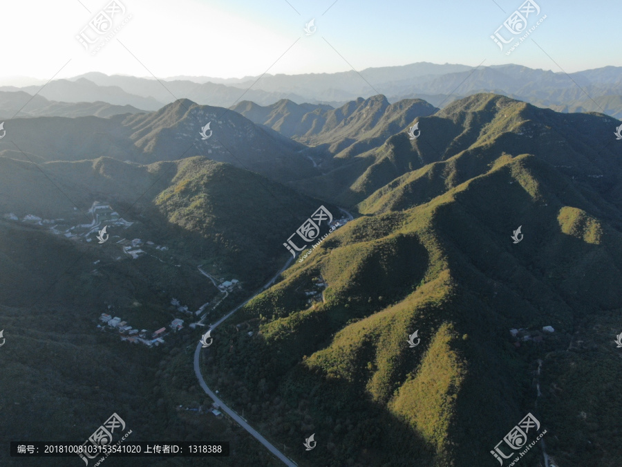 京郊山区航拍