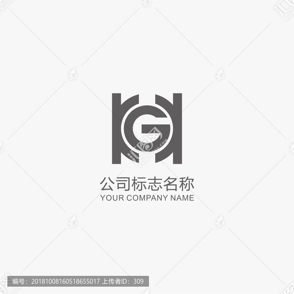 字母G标志logo