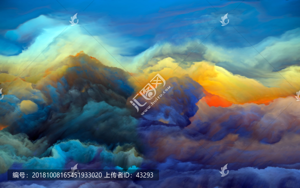 抽象山水畫