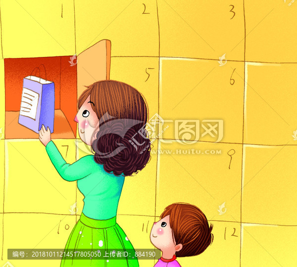 將物品放入保險(xiǎn)柜里