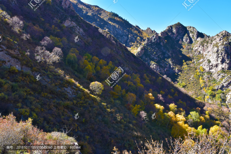 大山秋景