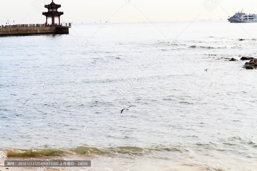 河北秦皇岛求仙入海处栈桥