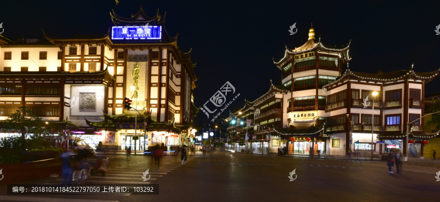 上海城隍庙夜景