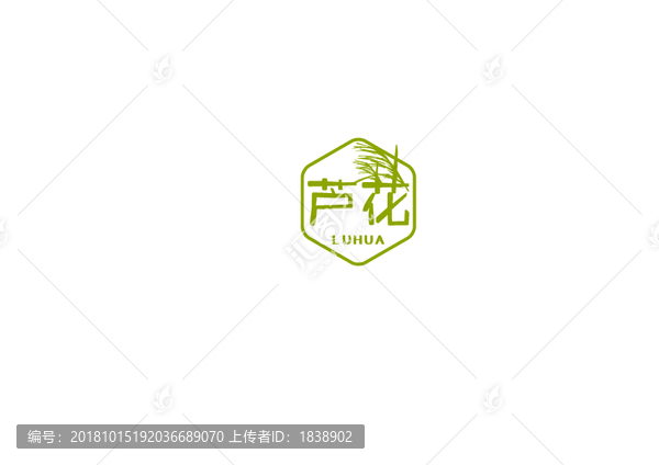 蘆花化妝品logo標(biāo)志