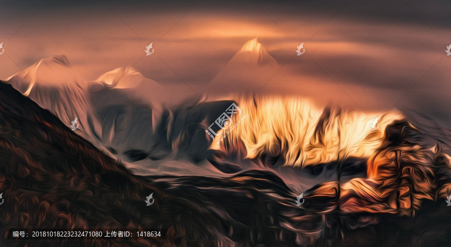 油畫裝飾畫