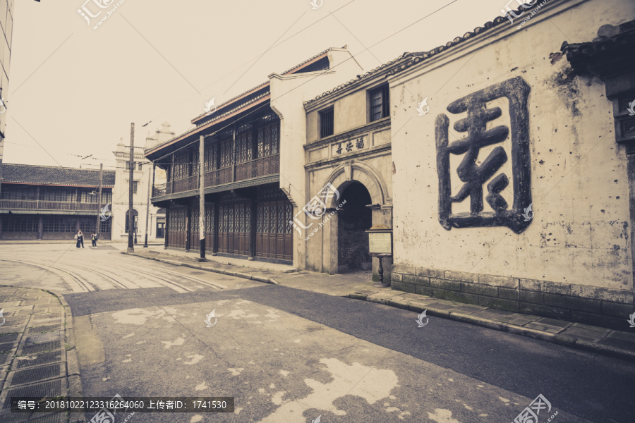 上海建筑复古老照片