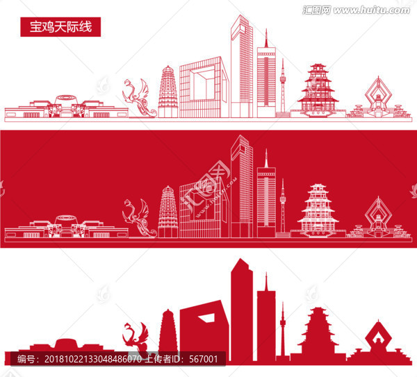 寶雞天際線