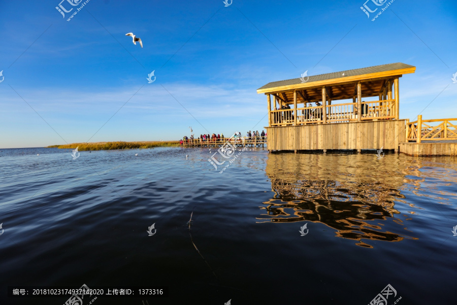 居延海风光