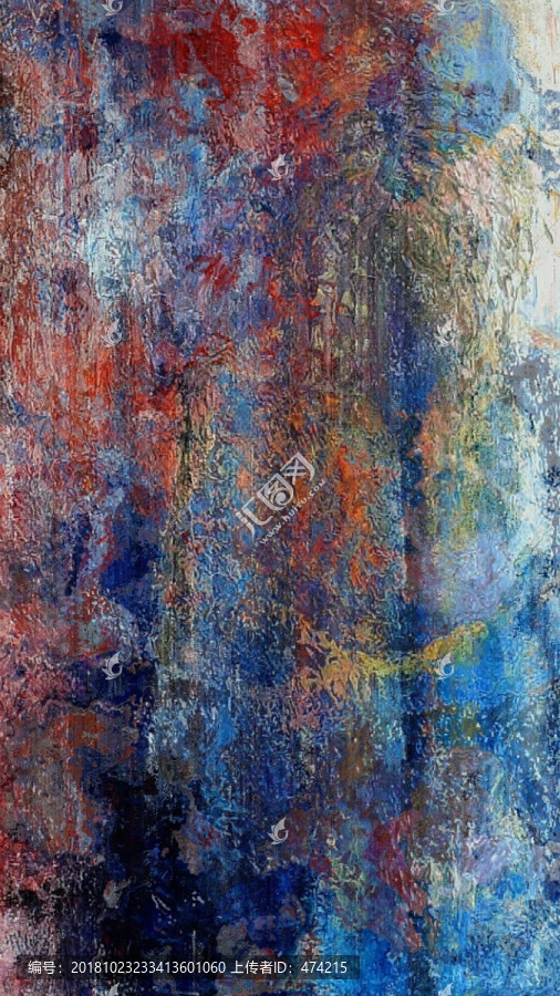 抽象油畫