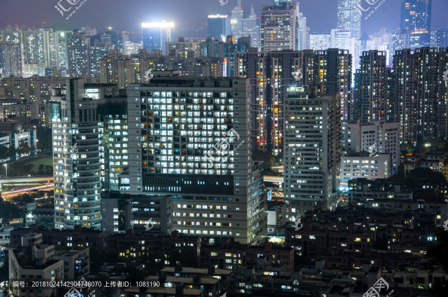 深圳都市夜景