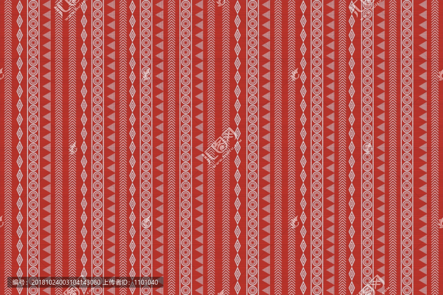 大紅色北歐現(xiàn)代地毯圖案