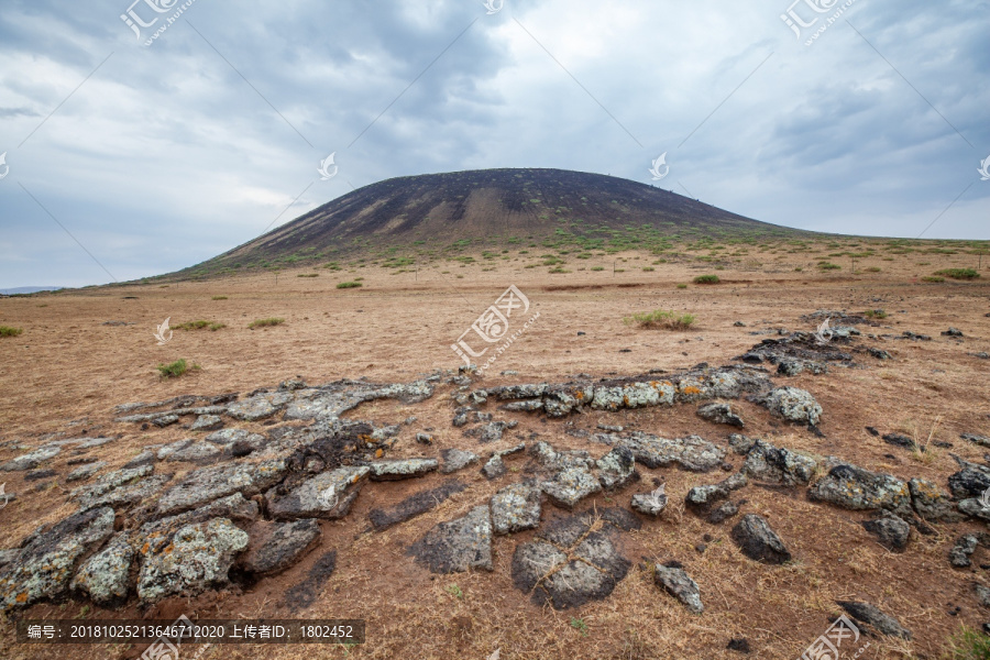 内蒙古乌兰察布火山群风光