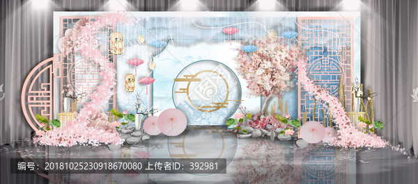 中式新中式中國風迎賓