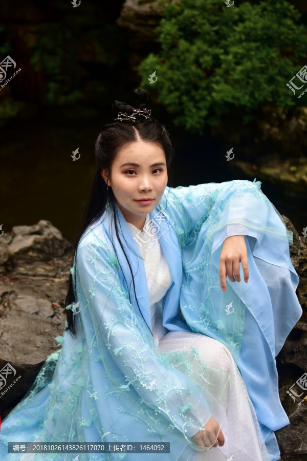 白夭夭古装汉服美女