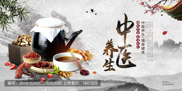 中醫(yī)養(yǎng)生文化海報