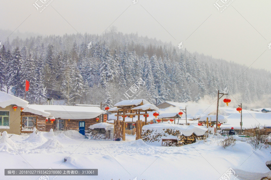 雪乡雪景