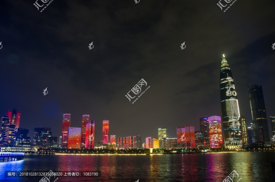 深圳人才公园夜景