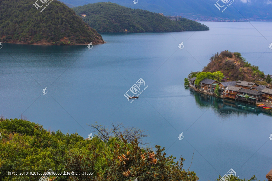 泸沽湖里格半岛