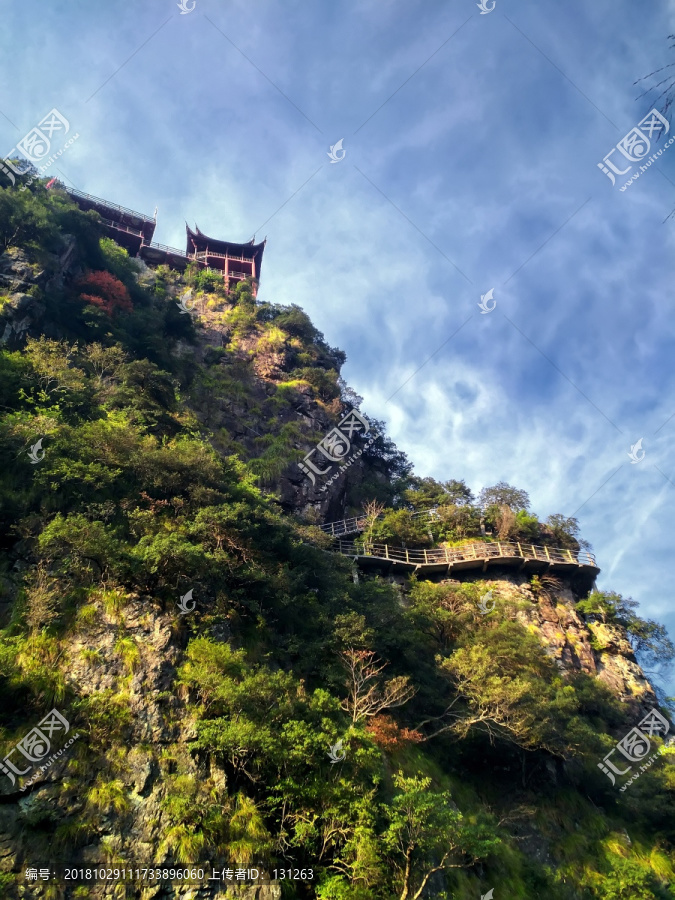 武义牛头山天师峰栈道