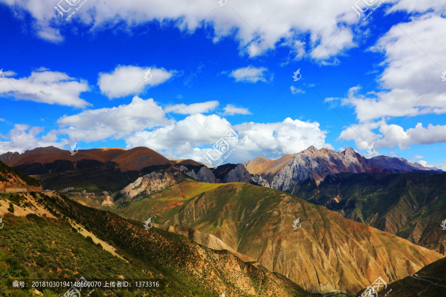 业拉山风光