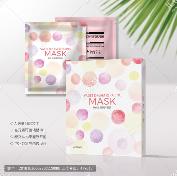 創(chuàng)意面膜包裝