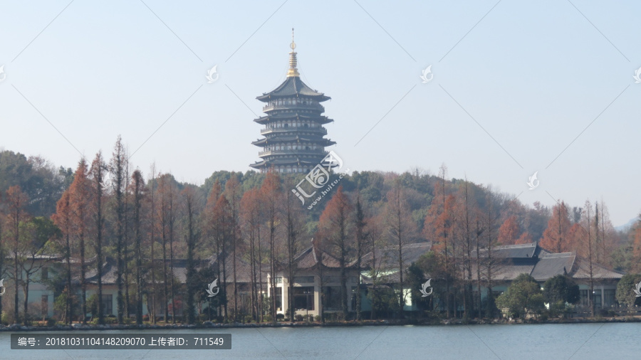 西湖雷峰塔